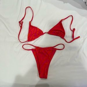 SOLD Pink and orange Bikini